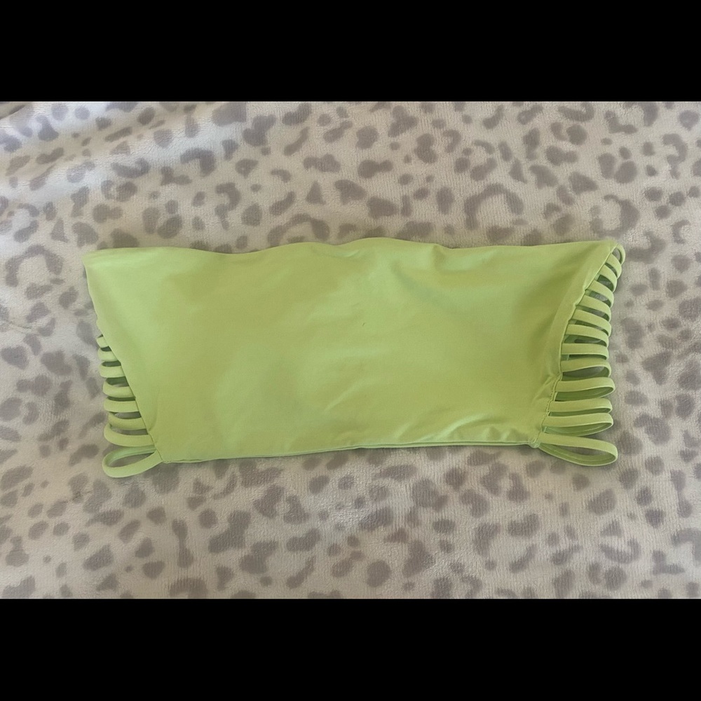 L*Space bandeau bikini top. NWT.